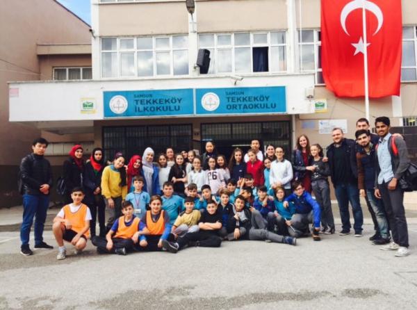 Yabancı Uyruklu Öğrencilerin Okulumuzu Ziyareti